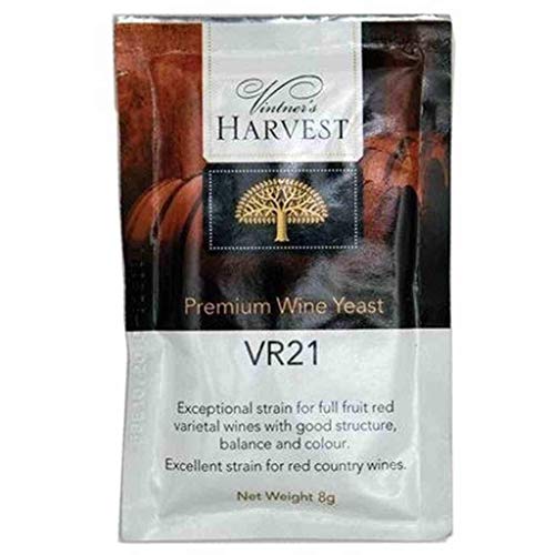 Mangroves Jack's Wine Yeast - Vr21 8G Treats 23L Full Fruit & Country Reds #TOP18