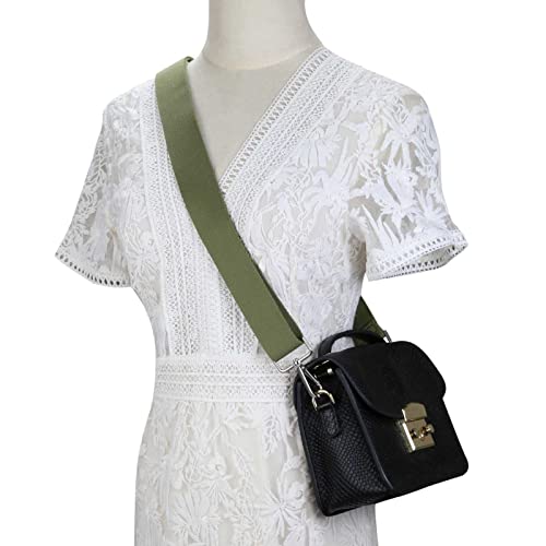 Image of Allzedream Thick Purse Strap Wide Adjustable Replacement Crossbody Bag Handbag