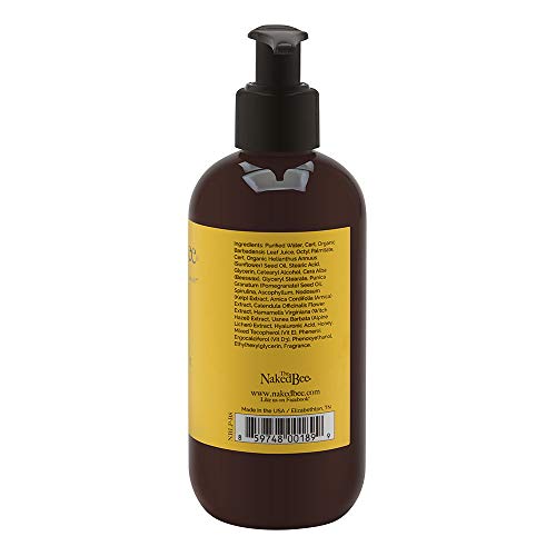 Image of The Naked Bee Nourishing Body Lotion for All Skin Types (8 oz) Moisture Replenishing Lotion for Dry Skin with Pomegranate & Honey