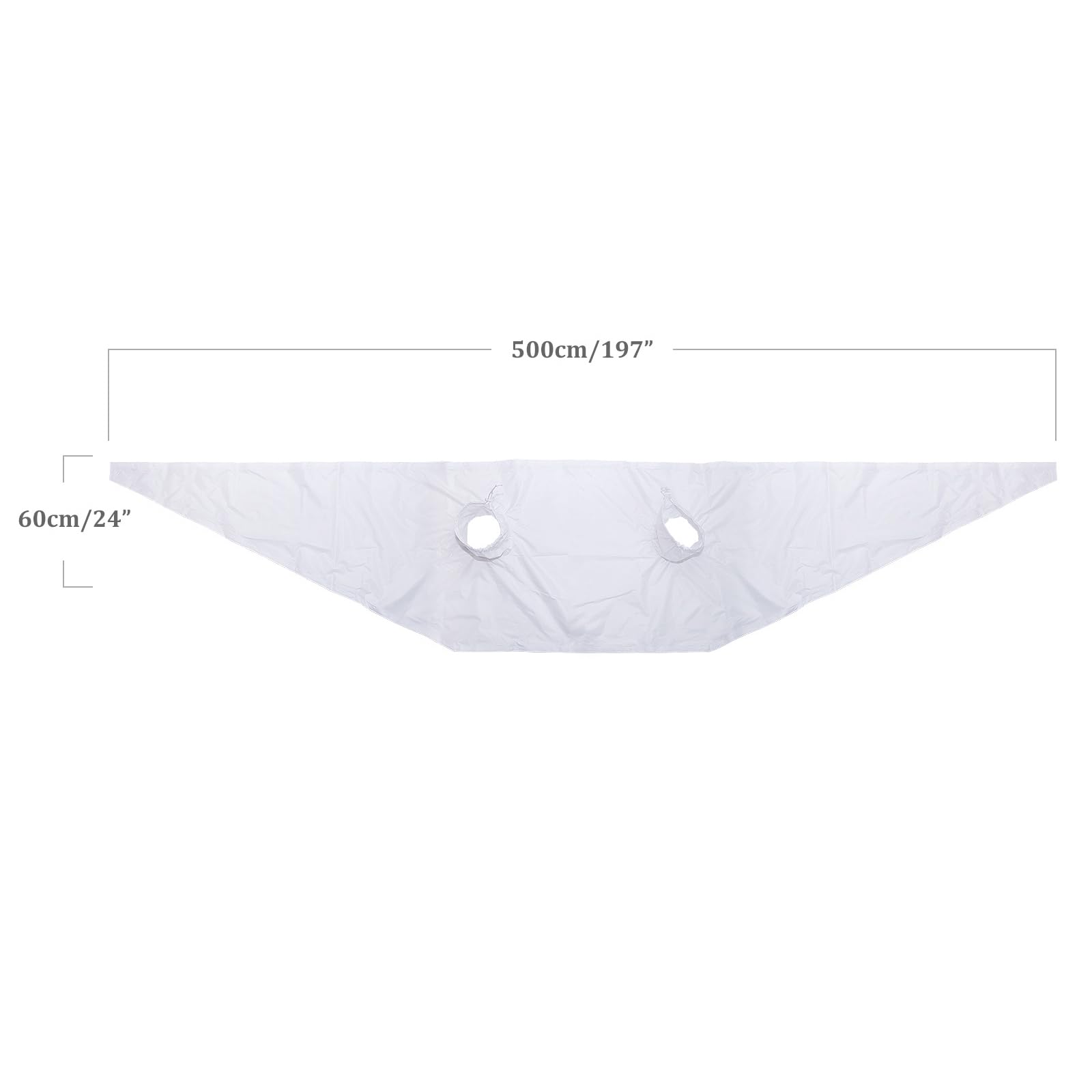 HOOMEE VP KIT aislante de ventana universal para aire acondicionado portátil, kit de ventana de bloqueo de aire universal, apto para ventanas abatibles empotradas de 500 cm
