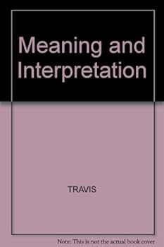 Hardcover Meaning and Interpretation Book