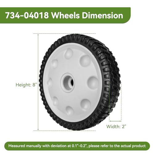ranwin 734-04018 Wheel Dimension