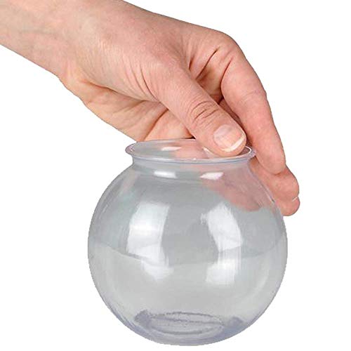 Kicko Plastic Ivy Bowls - 6 Pack Of 16 Oz. Tub - Perfect For Home Decor, Centerpiece, Carnival Game Accessory, Ornament Holder, Party Supplies, Sweet Treats #TOP3