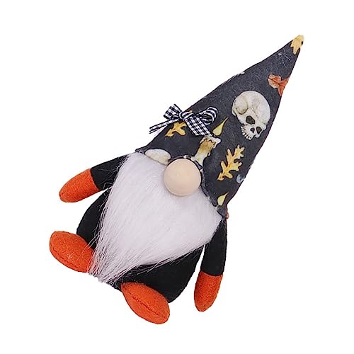 Gnome d'Halloween adorable pour une table de salon chaleureuse et mystique