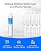 Waterdrop EDR3RXD1 Replacement for Everydrop® Filter 3, 4396841, 4396710, Kenmore® 46-9083, 46-9030, WD-F08 Refrigerator Water Filter, 3 Filters