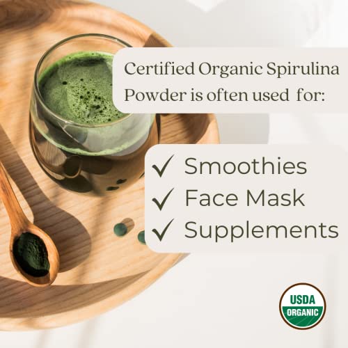 Starwest Botanicals Organic Spirulina Powder, 4 Ounces #TOP1