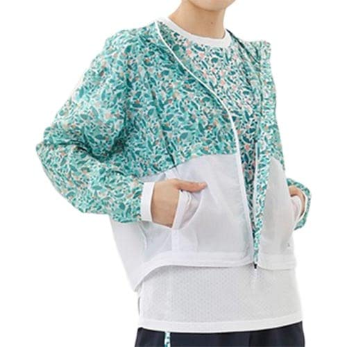 [ニューバランス] ジャケット Sakura グラフィックライトパッカブルジャケット AWJ1101Y レディース サマージェード(SUJ) 日本 L (日本サイズL相当)