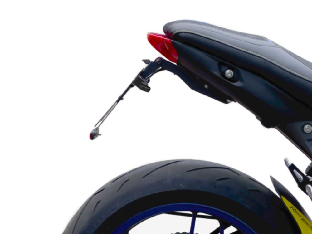 PORTATARGA SPORTIVO REGOLABILE per YAMAHA MT-09 2021-2023 per frecce originali | SEPTAR
