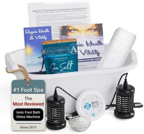Ionic Foot Bath Detox Machine for Home Use - 2 Round Arrays