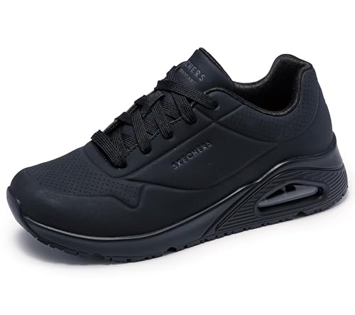 Skechers Women's Uno Sr 108021, Black, 5 Wide by Skechers - Used condition - US$33.82