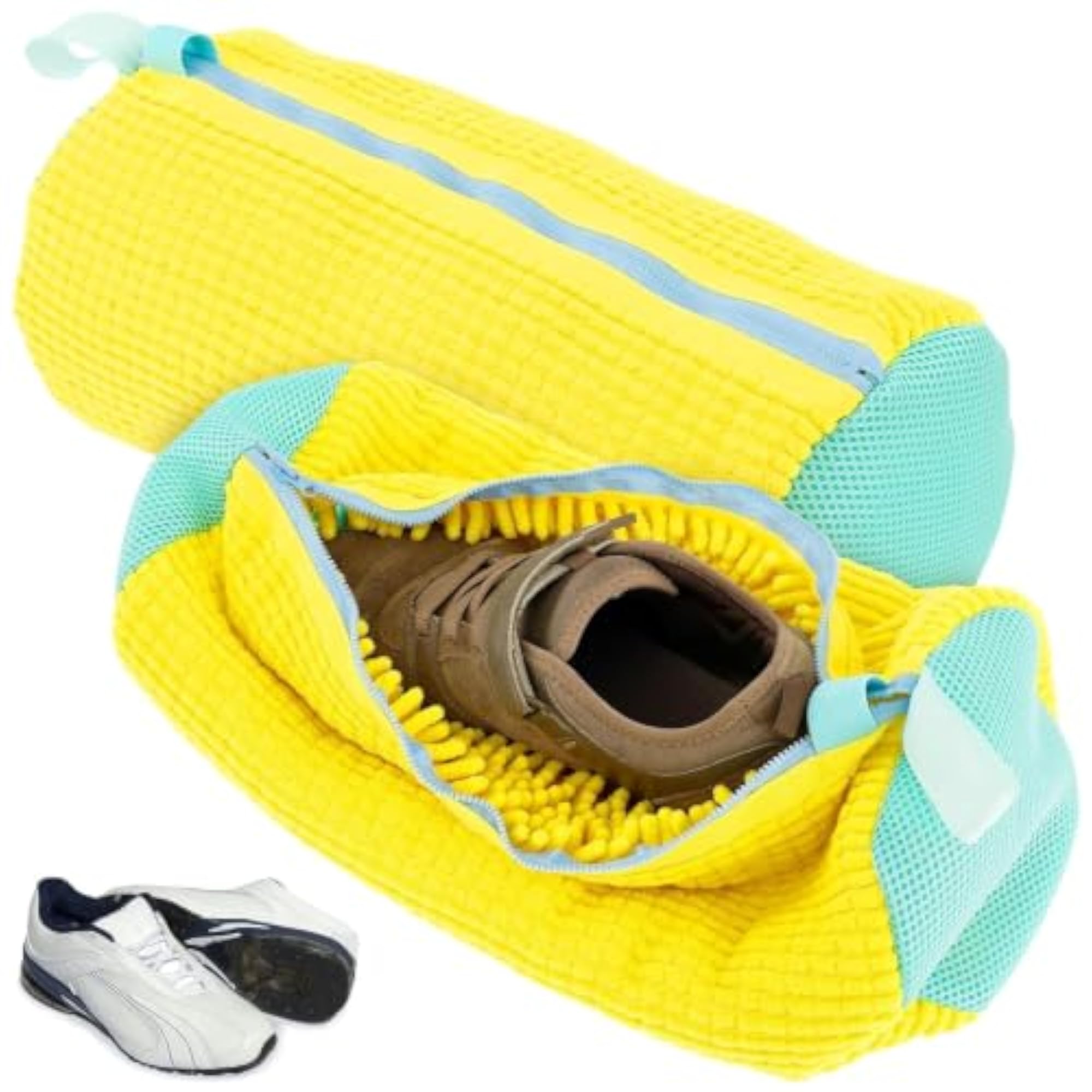Reusable Shoe Washing Bag with Zipper, Protective Sneaker