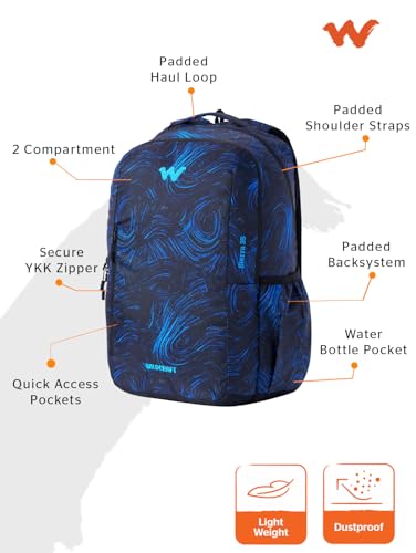 Image of Wildcraft Sierra 35 Backpack-Black