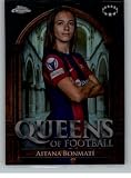 2023-24 Topps Chrome Women's UEFA UWCL Queens of Football #QF-1 Aitana Bonmati FC Barcelona Official UEFA Women's Soccer Card in Raw (NM or Better) Condition