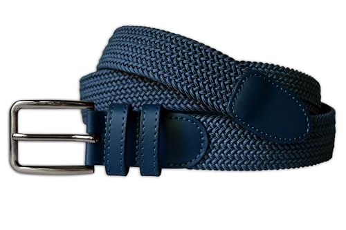 Men's Women's Italian Stretch Woven Belt