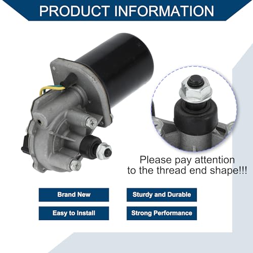 Image of No.55076549AC /55076549 Windshield Wiper Motor for Dodge for Ram 1500 2500 3500 Pickup 1997-1999 / Front Wiper Motor / 4 Pin Replacement / 1Pcs