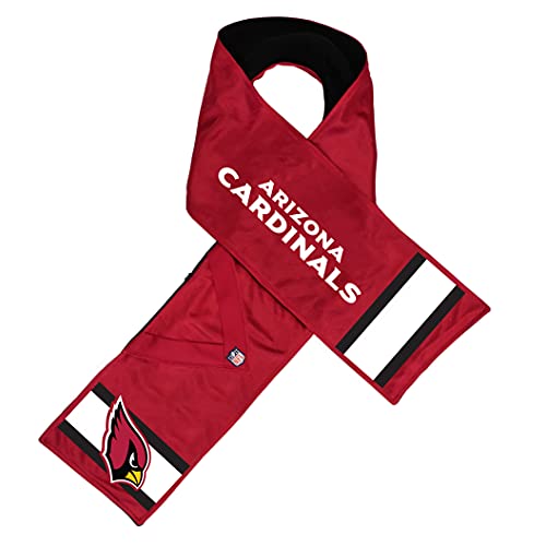 Littlearth NFL Arizona Cardinals Hero Jersey Scarf, Team Color, 60 Length x 7.5 Width