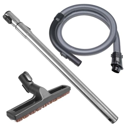 PRIMEBAG - SPARSET für Parkettboden Schlauch, Griff, Rohr, Parkettdüse - Passend für Miele Complete C2 (Parquet EcoLine/PowerLine, Hardfloor Special EcoLine, Parquet XL, Cat&Dog PowerLine, Tango uvm)
