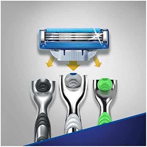 Gillette Mach3 Turbo Ostrza Wymienne do Maszynki do Golenia Dla Mężczyzn (12 Sztuk), z Ostrzami Twardszymi niż Stal