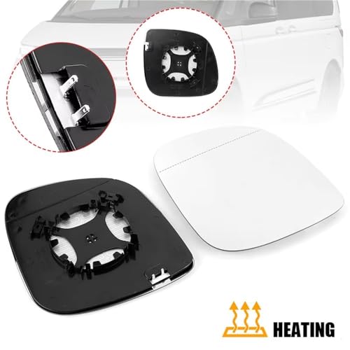 Rétroviseur extérieur VW Amarok solution glace cassée côté gauche chauffant avec base - 5