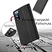 Giyer Handyhülle für Samsung Galaxy S20 FE Hülle mit Schutzfolie, Standfunktion Kartenfach Wallet Premium Leder Schutzhülle S20 FE 4G/5G Flip Case Cover Stoßfeste Klapphülle (Schwarz)