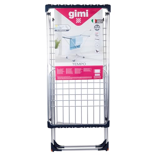 Gimi - Tendedero Tempo, x-legs, aluminio, color gris