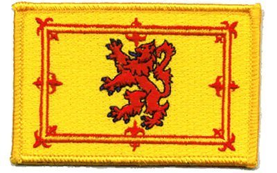 Innovative Ideas Scotland-Lion Iron-On Embroidered Patch