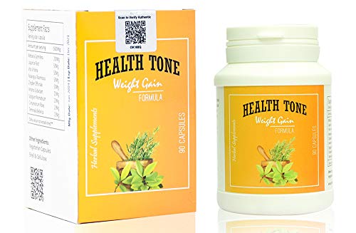 Winlip Health Tone Herbal Weight Gain Capsules (Made In Thailand) 500mg, 90 Capsules