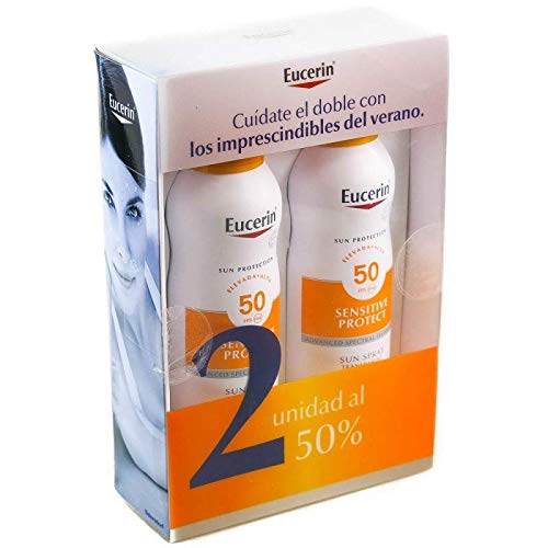 Eucerin - Duplo protector solar cuerpo dry touch spf50+ eucerin