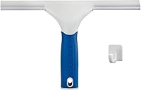Vista 10 de Unger Professional Connect and Clean - Escobilla de ducha para vidrio y azulejos de 10 pulgadas, compatible con poste roscado estándar, suministros
