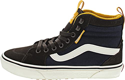 Vans Filmore Hi VansGuard, Zapatillas, Hombre, Suede/Canvas Gray/Marshmallow, 44 EU