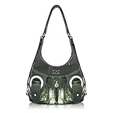 【MATERIAL】 Unsere Damen Taschen besteht aus hochwertigem PU-Leder, welches weich, winddichter,verschleißfester und wasserdicht ist.Und der obere Griff der Tasche sorgt für ein angenehmes Gefühl. langlebig und modisch.