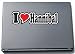 Produktbild INDIGOS UG - Aufkleber - I Love Heart Decal Sticker Laptopskin 210 mm - Ich Liebe - I Love Hannibal - Laptop Netbook Computer - Sticker mit Namen vom Mann Frau Kind