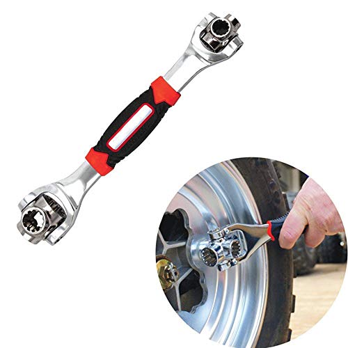 48 em 1 Soquete Chave Multifuncional Universal 360 Graus Chave Soquete Spanner Ferramenta de Rotação