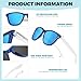RSQQAV Kids Polarized Sunglasses for Girls Boys UV400 Protection Classic Fashion sun Glasses Lightweight Material Age 3-10