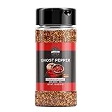 Birch & Meadow, Ghost Pepper Flakes, 250,000+ SHU, Extremely Hot Bhut Jolokia Chile Peppers (1.8 Ounce)