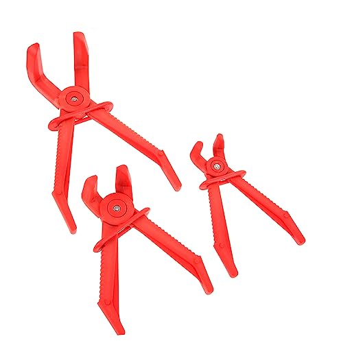 COSMEVIVI Automotive Hose Clamp Pliers 3pcs Oil Pipe Sealing Pliers Set for Car Repair Hose Pinch off Line Clamp