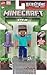 Mattel Minecraft Toys, Steve Action Figure with Accessory & Redstone Building Piece, 3.25-inch Scale Collectible Set Inspired by The Video Game