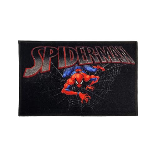 Image of Sassoon Spiderman Anti Skid Digital Printed Doormat for Kids (Size - 38 x 58 cm, Pack of 1)