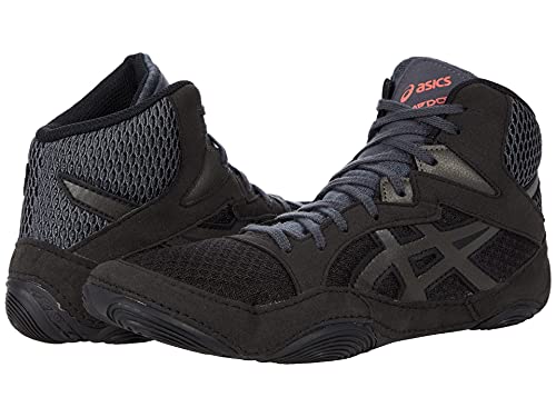 ASICS Snapdown 3 Wrestling Shoe Black/Gunmetal 5.5 EE - Wide