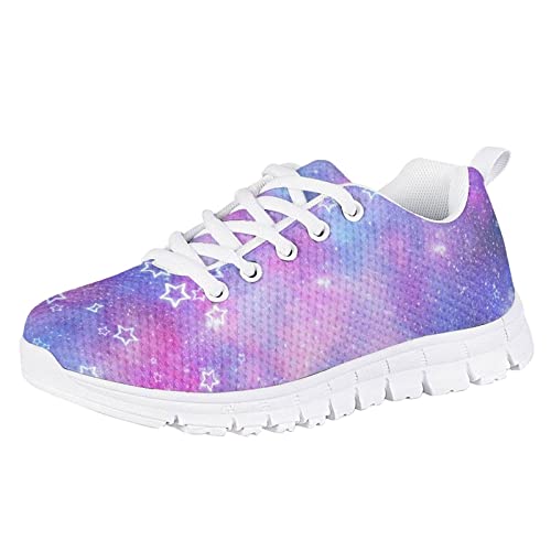 HELLHERO Tenis para niños y niñas, Galaxy, 31 EU