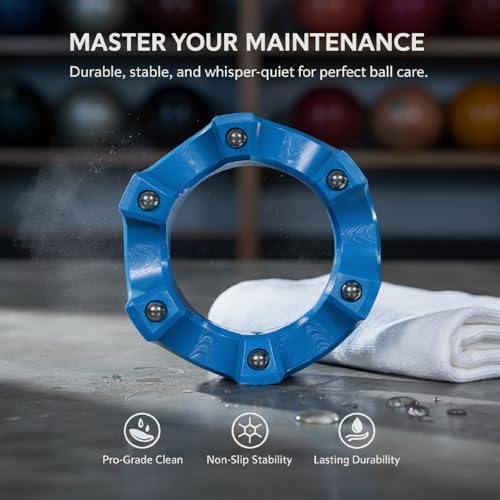 Soporte giratorio de bolos con base estable para un mantenimiento cómodo 6