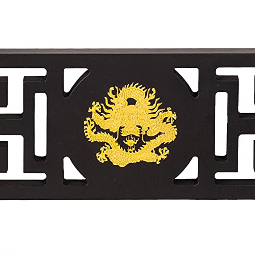 Wakizashi support mural katana avec logo dragon et protection velours 1 couche - 6
