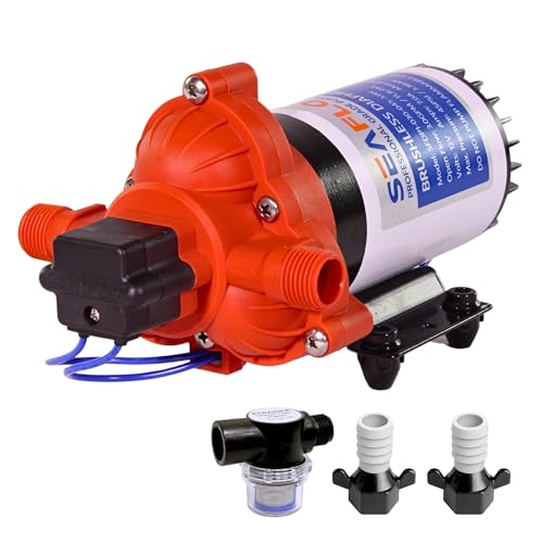 SEAFLO 33W Series 12V DC, 3.0 GPM, 45 PSI Brushless...