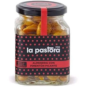 Spanish Fried Almonds con Hot Paprika – 150 Grams – Spanish Fried Almonds – Nuts – Spicy Touch – Crunchy Texture – Low…