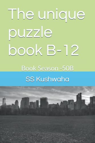 The unique puzzle book B-12: Book Season -50B