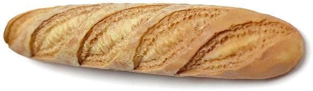 2 Pack Mini Baguette Fridge Magnets - Realistic French Bread Decor, Hand-Painted Resin Kitchen Magnets for Refrigerator (4.25 Inches) - Cute Bakery-Themed Accessories & Funny Foodie Gifts