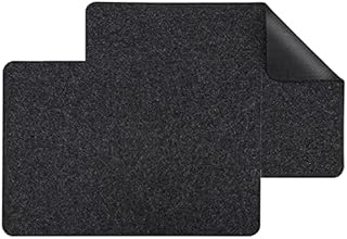 2pcs Air Fryer Pad, Heat-Resistant Kitchen Counter Mat, Heat-Resistant Countertop Protector, Non-Slip Appliance Moving Mat, for Air Fryer Coffee Maker Blender Toaster(2PCS)