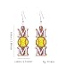 Mom Sports Themed Earrings Baseball Softball Soccer Dangle Drop Earrings Mother's Day Gift for Women-B Softball