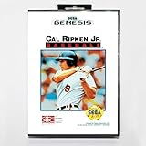 Nups 16 Bit Sega MD Game Cartridge with Retail box - Cal Ripken Jr. Baseball Game Card for Megadrive...