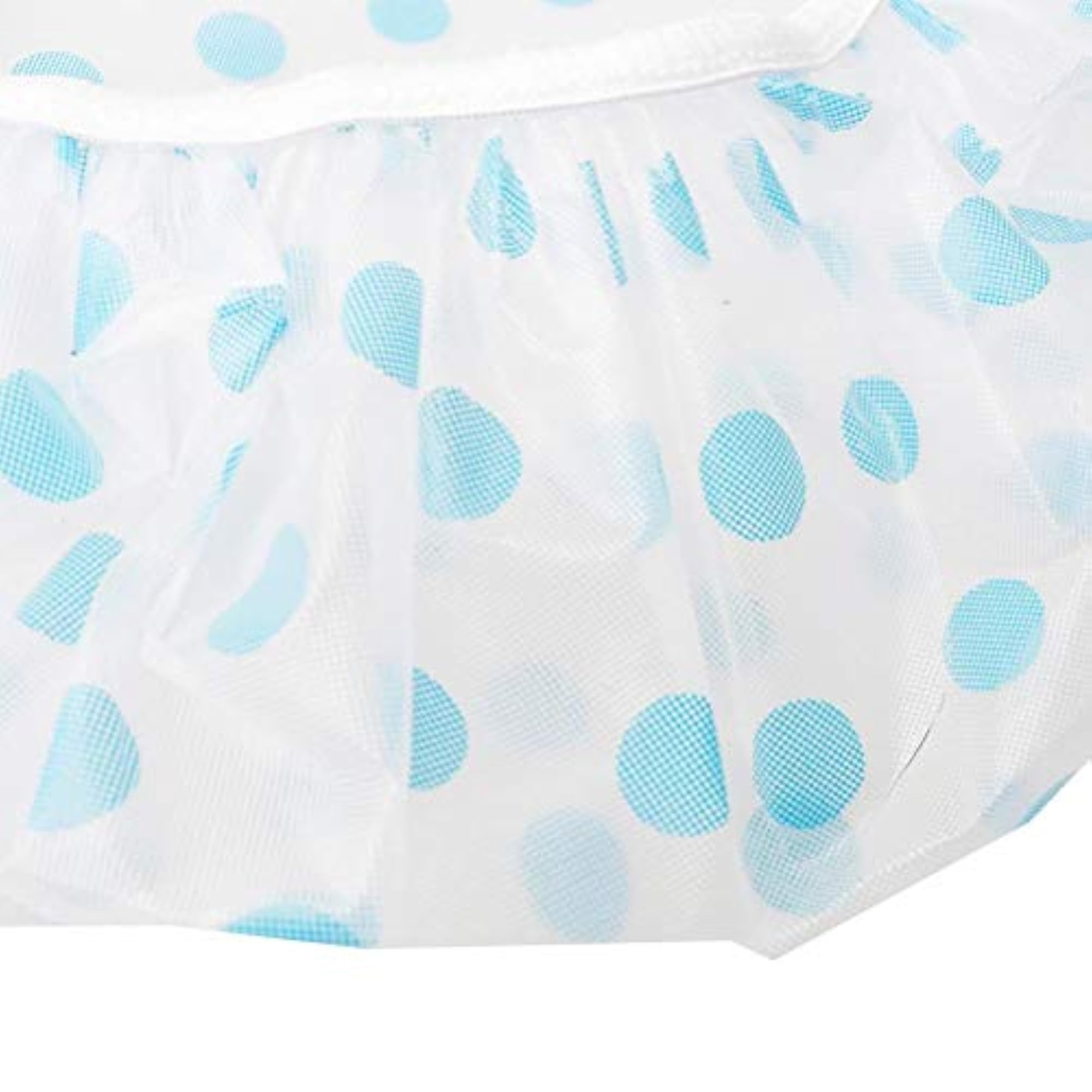 3 Pcs Waterproof Reusable Shower Caps for Women, Men & Kids